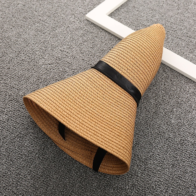Panama Simple Summer Beach Hat - Bucket Hat Straw 评论和价格